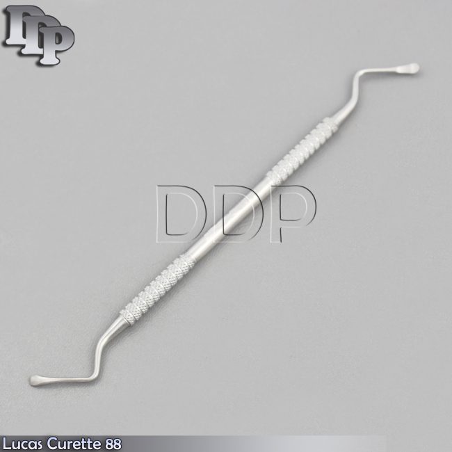 Lucas Curette 88 R/L Large 4 mm Spoon Blade Dental Surgical Steel Instrument