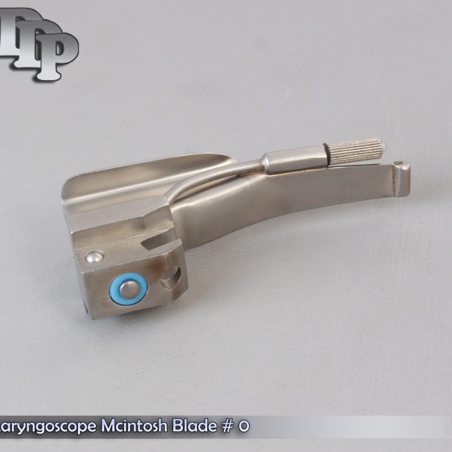 McIntosh Laryngoscope Blade No. 0 ENT Diagnostic Surgical Instruments
