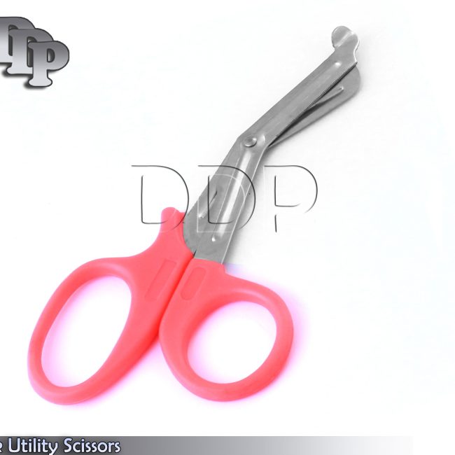 NEW PINK EMT Medical 7.5" Utility Bandage Scissors Shears Paramedic TRUMA EMT