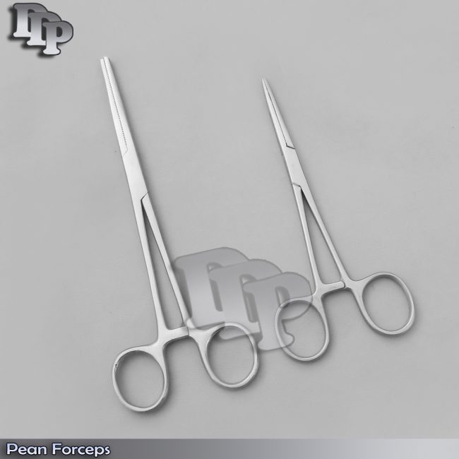 New 2pc Set 7" + 10" Straight Hemostat Forceps Locking Clamps Stainless Steel