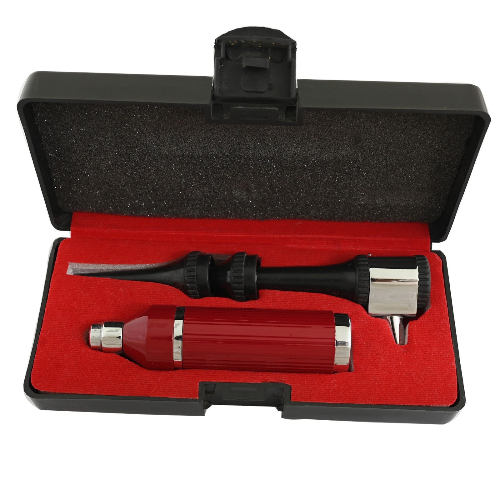 New Veterinary Otoscope Set Maroon Color Surgical Diagnostic Instruments NT-953