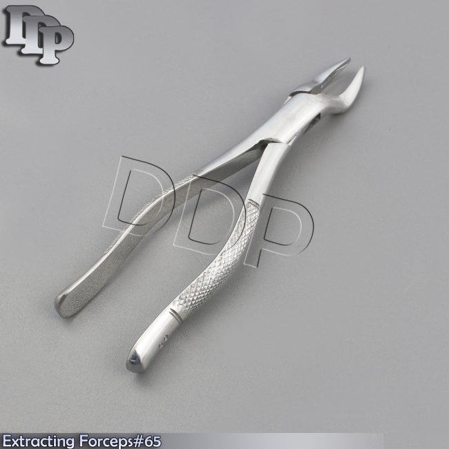 O.R GRADE AMERICAN PATTERN DENTAL EXTRACTING UPPER INCISORS & ROOTS FORCEP #65