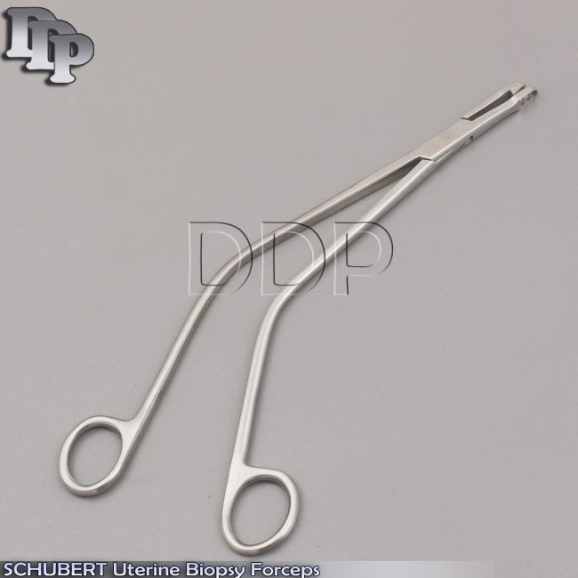 SCHUBERT Uterine Biopsy Forceps 11" ANG Surgical Instruments Gynecological OBGyn