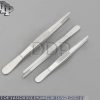 SET OF 3 ASSORTED THUMB DRESSING DISSECTING FORCEPS TWEEZERS SERRATED 6", 8",10"