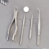 SET OF 4 PCS ORAL DENTAL SURGERY EXTRACTION KIT WITH EXTRACTING FORCEPS #151