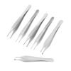 SET OF 6 ASSORTED ADSON TISSUE BROWN DRESSING FORCEPS 4.75" SURGICAL INSTRUMENTS