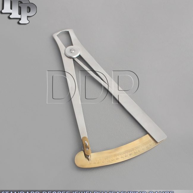 STANDARD DEGREE GAUGE ECONOMY QUALITY 75mm CAPACITY JEWELRY MEASURING THICKNESS