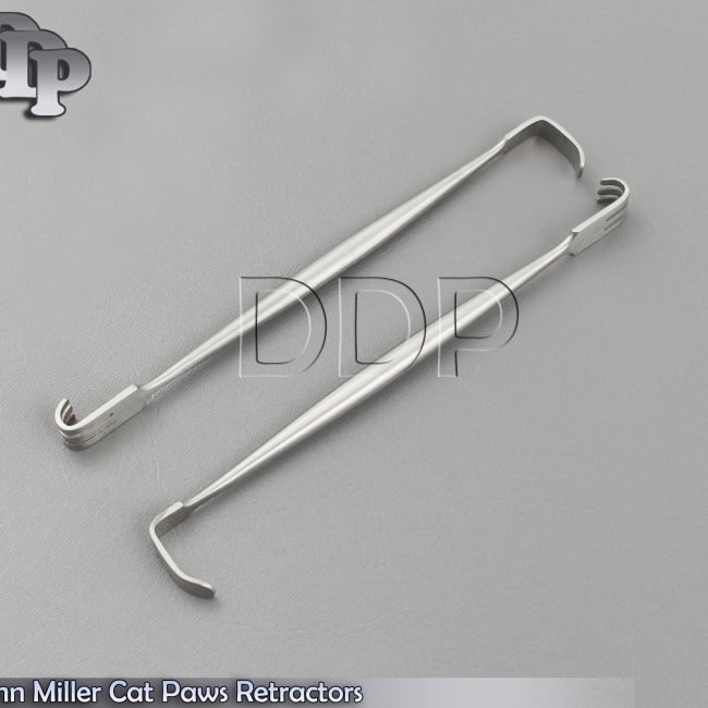 Senn Miller Cat Paws Retractors Plastic & Oral Surgery Retractors Blunt 2 Pcs