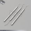 Set Of 3 Probe 23-9 Explorer 23/17A Basic Exam Dental Teeth Cleaning Hand Probe