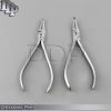 Set of 2 How Plier Straight & How Plier Curved Orthodontic Instruments Set