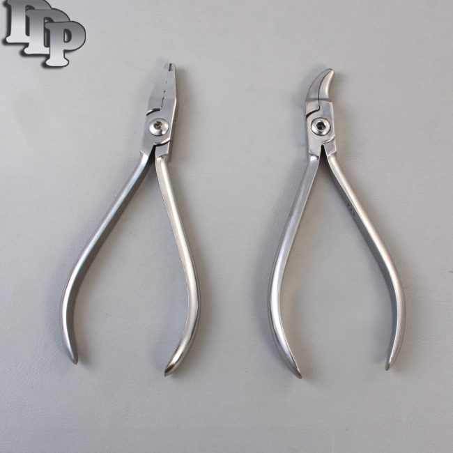Set of 2 Jarabak Light Wire Plier & Reynolds Contouring Plier Orthodontic