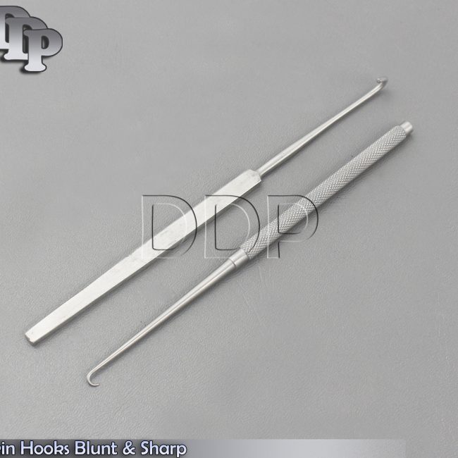 Skin Hooks Blunt & Sharp Maxillofacial Plastic Surgery Surgical Instruments