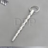 Stainless Steel 7-Up Ribbed Urethra Training plug free