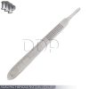 Surgical Scalpel Handle No. 3 Ruler 0-6cm Side Dental Stainless Steel New Knife