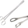 Surgical Veterinary Foerster Sponge Straight Forceps 8" Serrated Jaws Tools