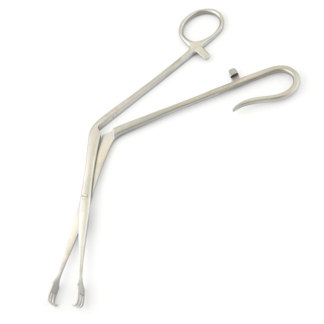Tivnen-Tyding Tonsil Forceps 8.5'' 3x3 Prong Stainless Steel Surgical  DS-2049