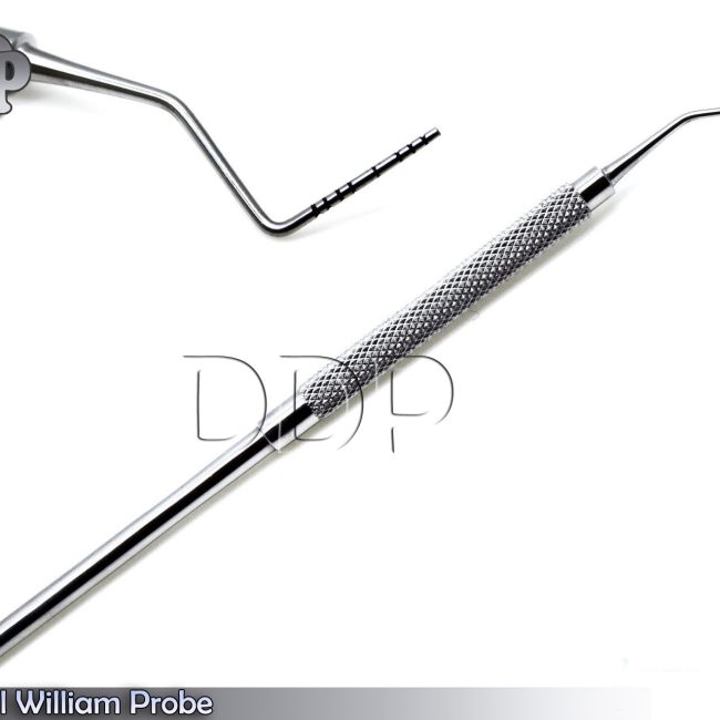 William Perio Probe Single End Dental Examination Instruments