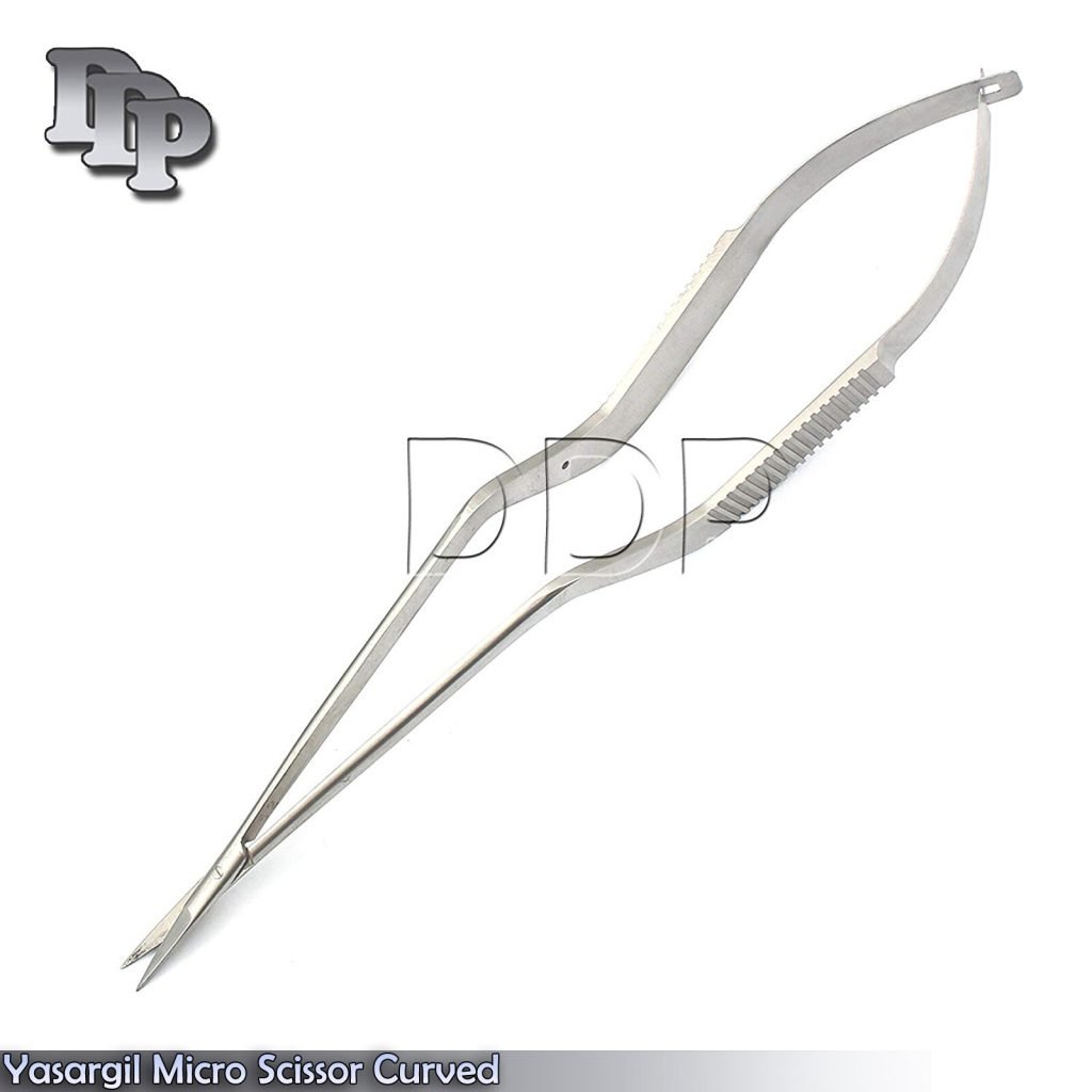 Yasargil Micro Scissor Curved 22cm - 8'' Surgical Instruments