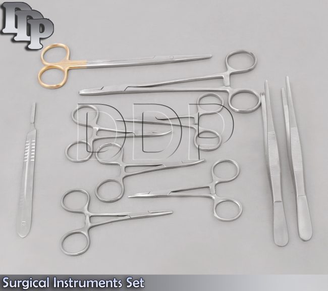 10 Pcs Surgical Instruments Set DS-637