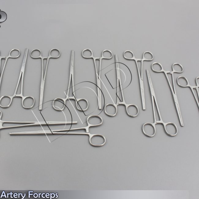 12 HIGH POLISH PACIFATED OCHSNER ARTERY FORCEPS 7.25"