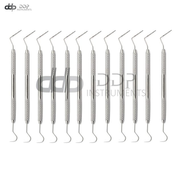 12 UNC15/23 Expro Periodontal Probe/Explorer Dental Color