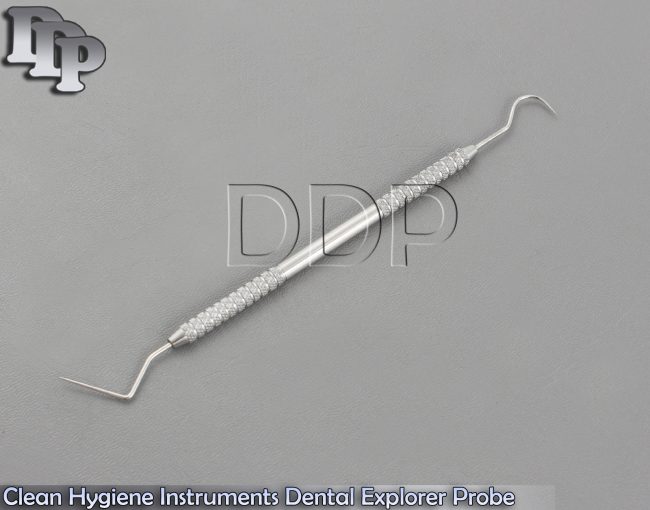 1x Teeth Clean Hygiene Instruments Dental Explorer Probe Dentist Endodontic Tool