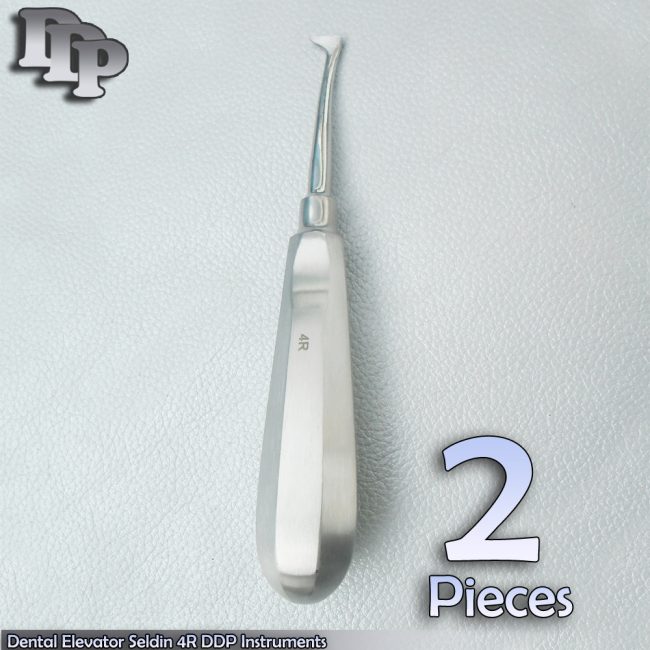 2 Dental Elevator Seldin 4R Surgical Denture dental Instruments new
