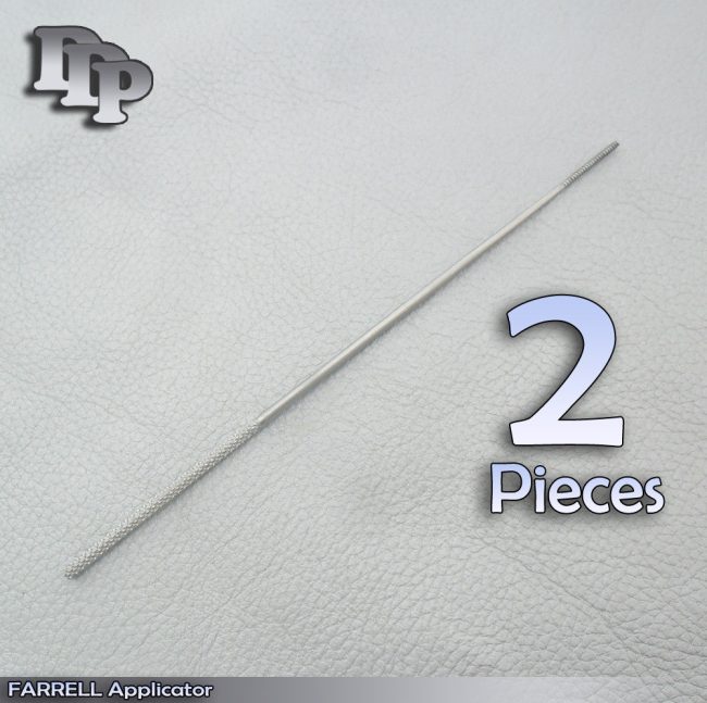 2 FARRELL Applicator 6.50" ( 16.5CM) Surgical Medical ENT Instruments
