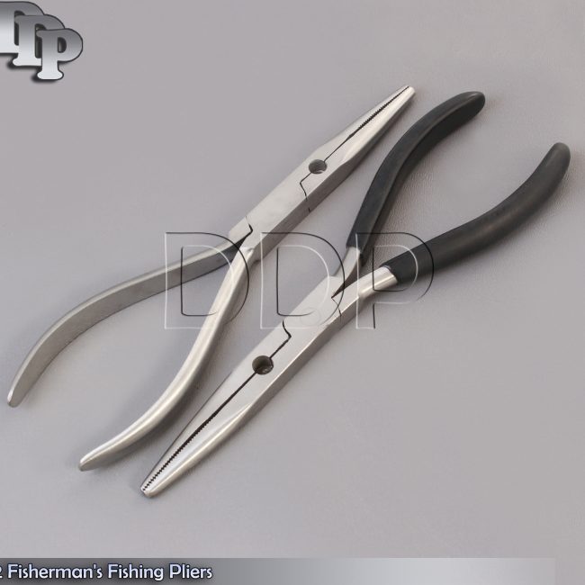 2 Fisherman's Fishing Pliers Stainless Steel Pvc 6" 8" JW-4008