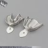 2 Pcs Impression Large Tray Set Upper & Lower Dental Perforated New Instruments