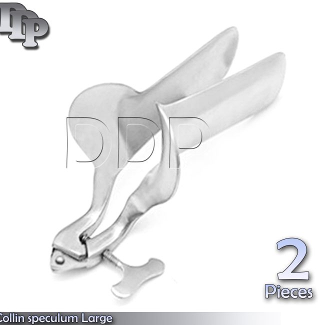 2 Pieces Of Collin Vaginal Speculum Large Gynecology