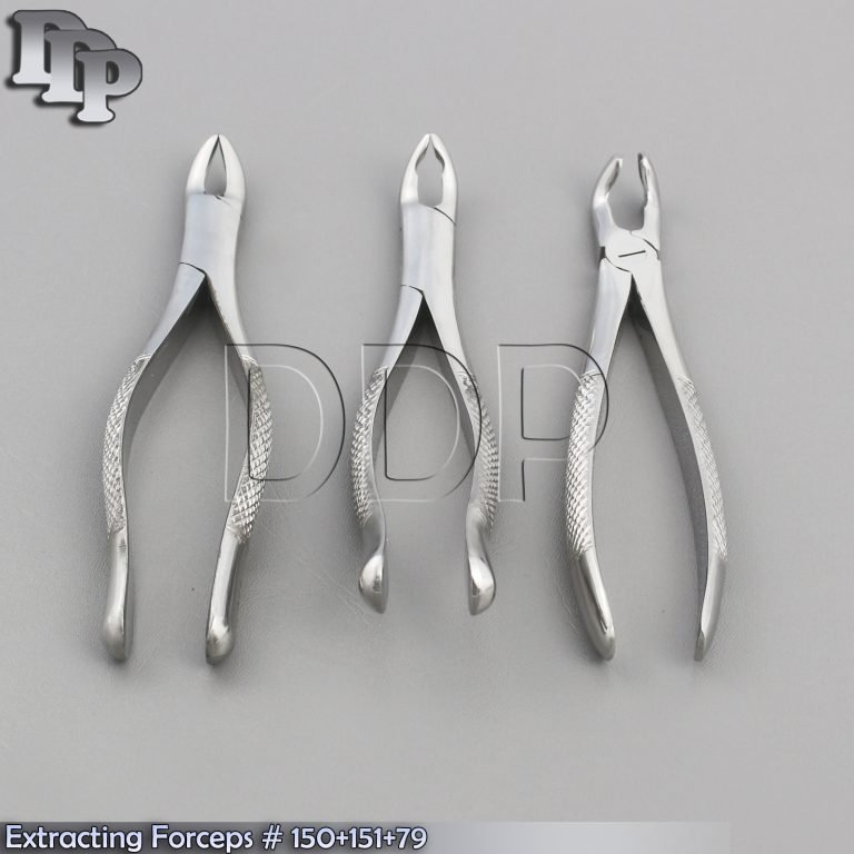 3 DENTAL TOOTH SURGERY EXTRACTING EXTRACTION FORCEP # 150+#151+ #79