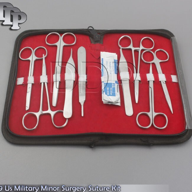 39 P O.R GRADE US MILITARY MINOR SURGERY SUTURE SET KIT,DS-765