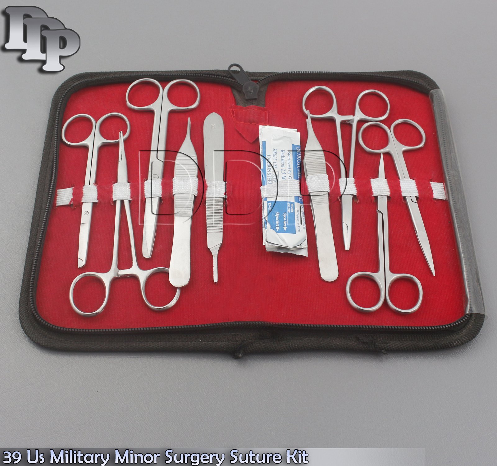 39 P O.R GRADE US MILITARY MINOR SURGERY SUTURE SET KIT,DS-765