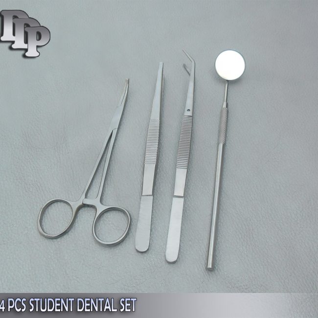 4 PCS STUDENT DENTAL INSTRUMENTS KIT BRAND NEW VARIETY SET, DN-2011