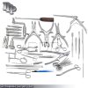 44 Pieces Orthopedic Surgery Surgical Set DS-1283