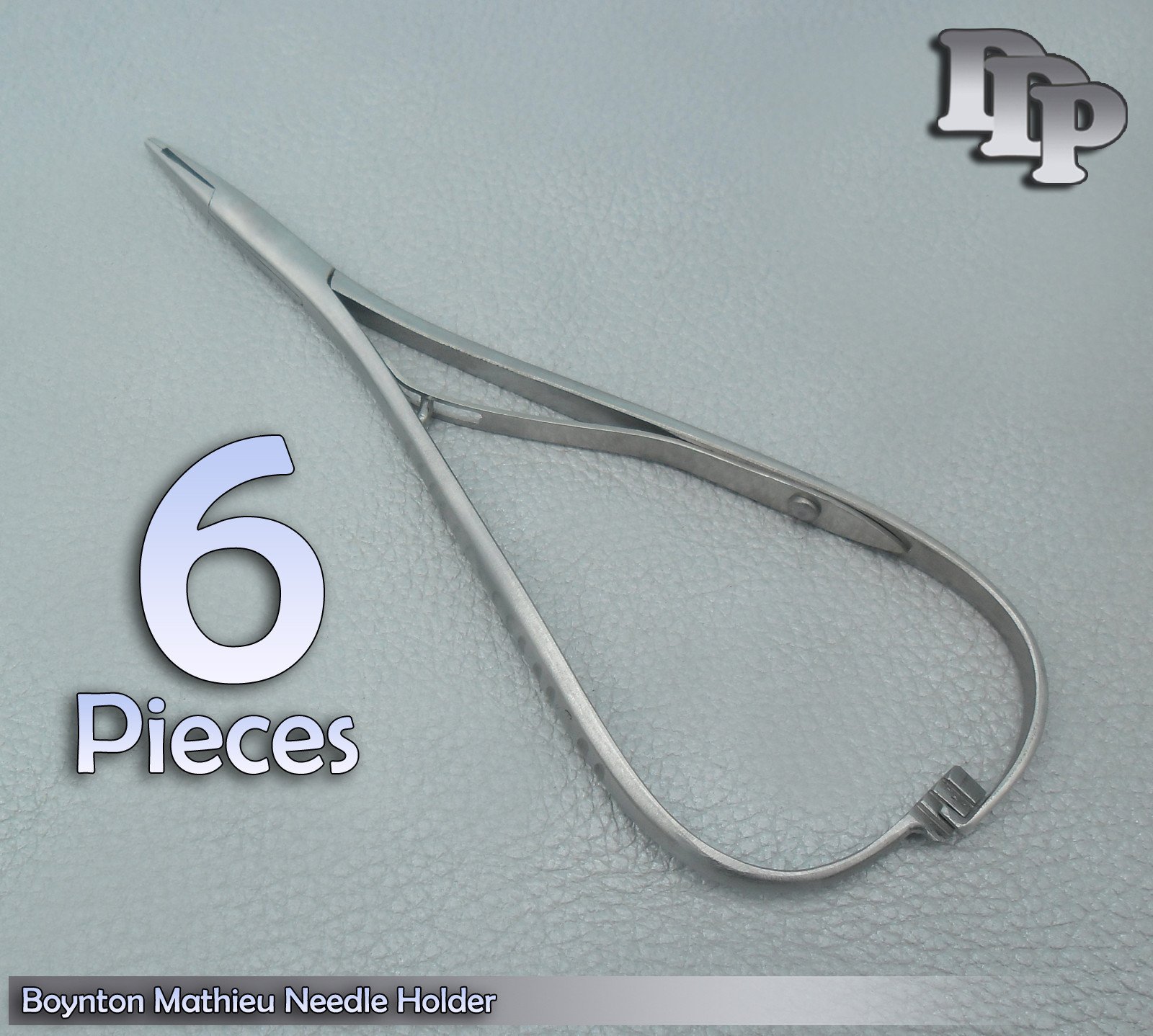 6 Boynton Mathieu Needle Holder 5" Small Mouth Tip Point