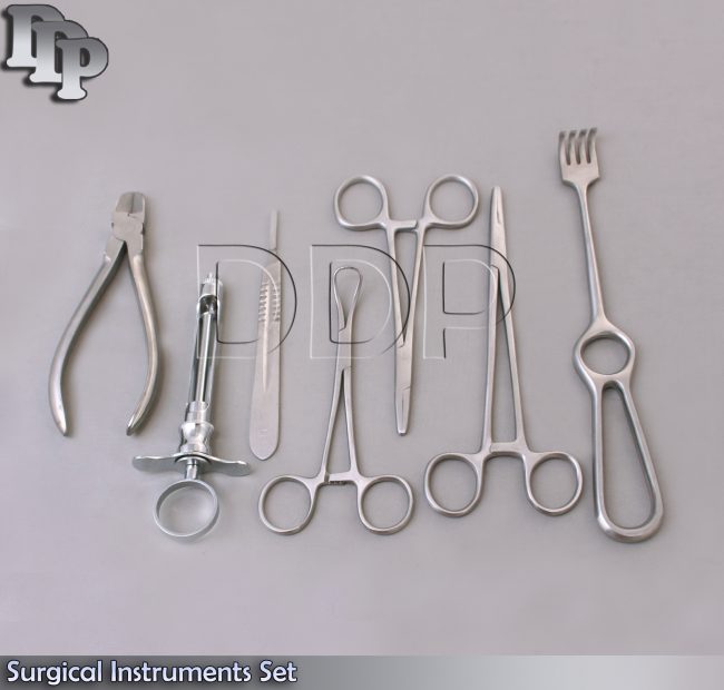 7 Pcs Surgical Instruments Set DS-639