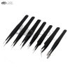 7 pcs ESD Electronics Tweezers, Anti-Static ESD Tweezers Set Kit for Electronics