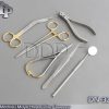 7 pcs TC Mathieu Mayo Hegar Pliers Tweezer Composite Mirror Bandage DN-325