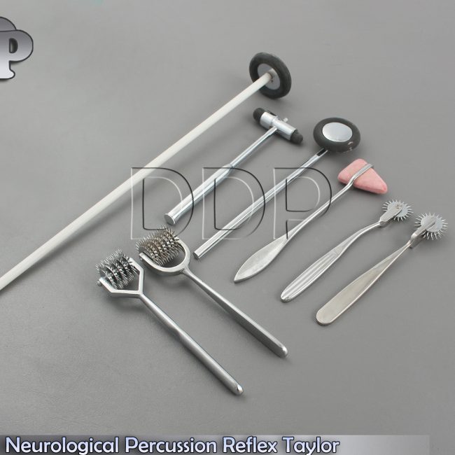 8 Pcs Neurological Reflex Taylor Buck Hammer Pinwheel Diagnostic Set DS-913