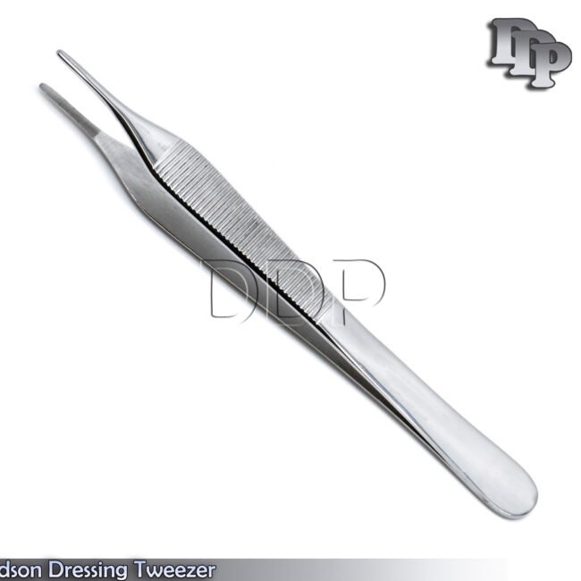 ADSON TISSUE TWEEZER - 15 cm - SERRATED TIP - DENTAL SURGICAL COTTON & DRESSING