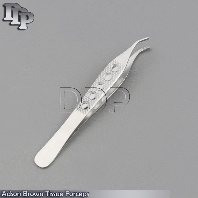 Adson-Brown Tissue Forceps Holding Manipulating Delicate Tissues Surgery Tweezer