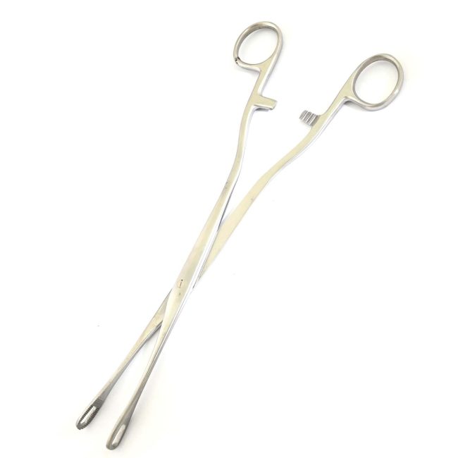 Bierer Ovum Forceps 9.5'' Straight Stainless Steel Examination Tool DS-2177