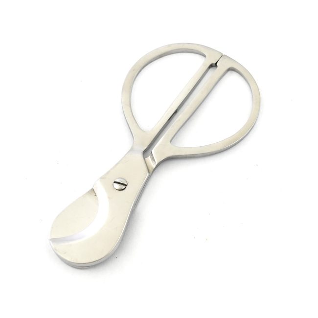 Cigar Scissors 4.5'' Cutting cigar scissors All steel sharp cigar DS-1982