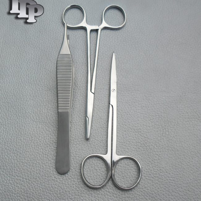 Classic Suture Removal 3 piece Kit Surgical Instruments