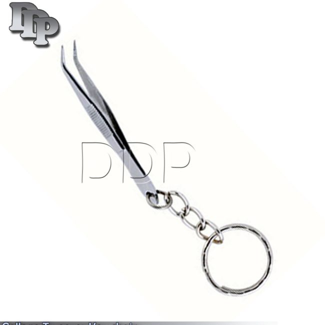College Tweezer Key Chain Dental Instruments