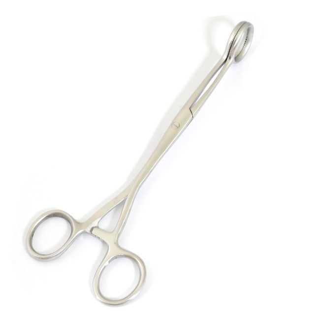 Collins Tongue Seizing Forceps 7.5'' Stainless Steel Surgical Instru DS-2251