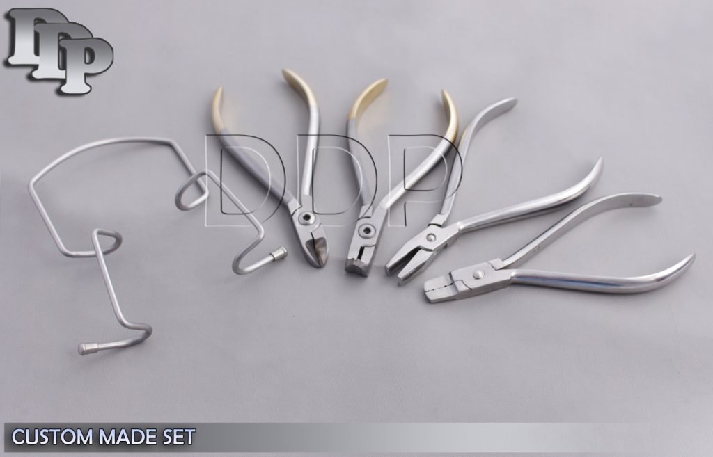 Custom Made Dental Instruments Set Pliers Pin Cutter Orringer Retractor DN-586