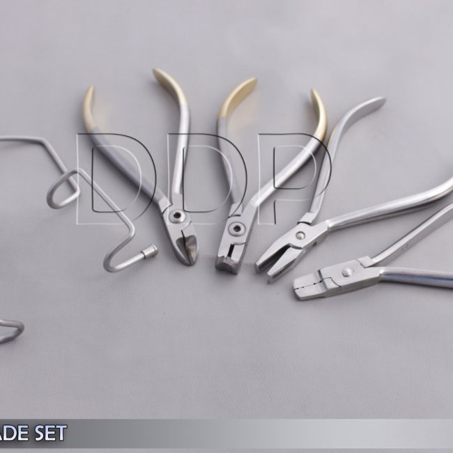 Custom Made Dental Instruments Set Pliers Pin Cutter Orringer Retractor DN-586